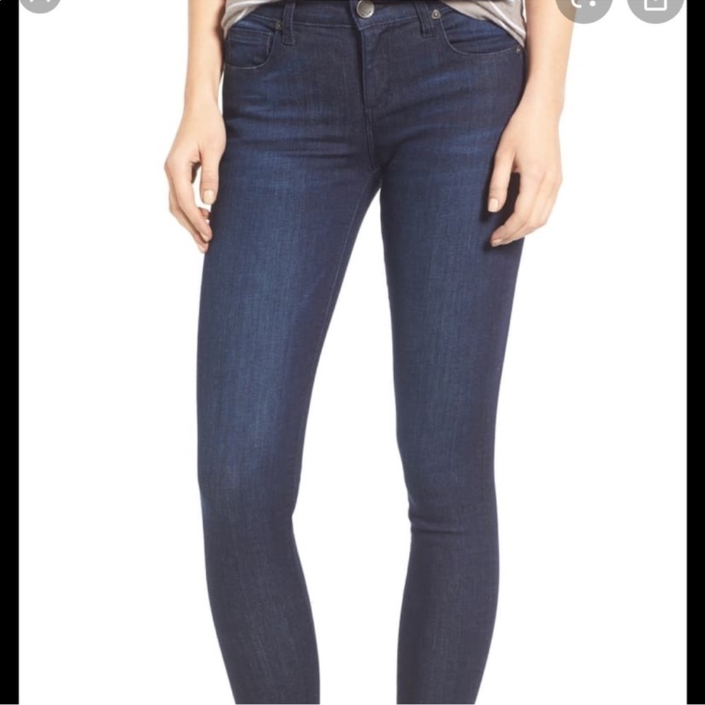 Kut from kloth Brigitte crop skinny jeans Sz 4